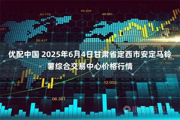 优配中国 2025年6月4日甘肃省定西市安定马铃薯综合交易中心价格行情